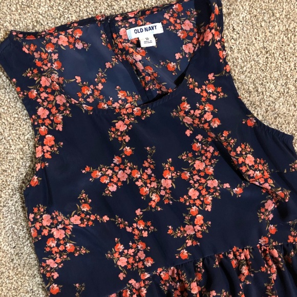 Fall Colors Floral Dress from ON, Size XS - Picture 2 of 3